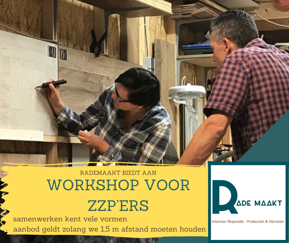 Speciaal workshops voor de zzp’er